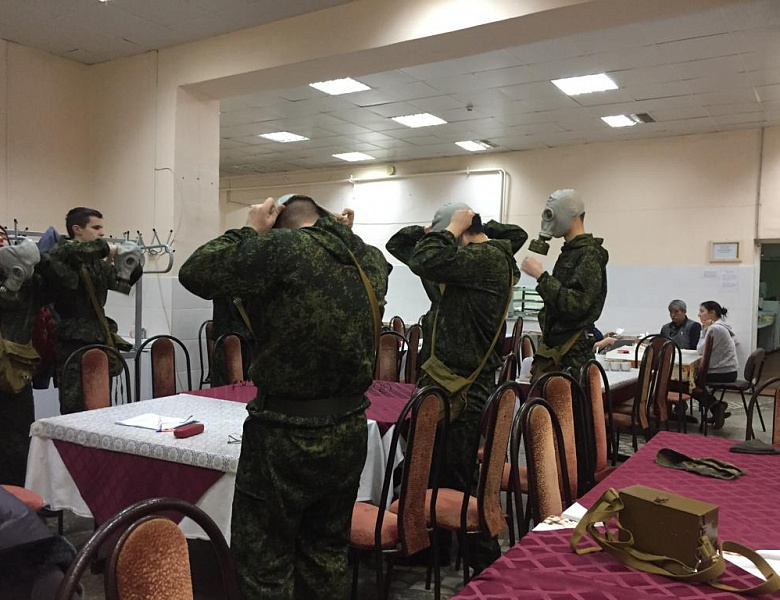 Военные сборы в центре военно-патриотического воспитания молодежи «АВАНГАРД»